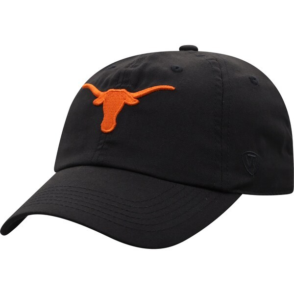 Texas Longhorns Top of the World Staple Adjustable Hat - Black