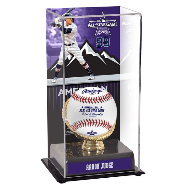 Aaron Judge New York Yankees Fanatics Authentic 2021 MLB All-Star Game Gold Glove Display Case with Image