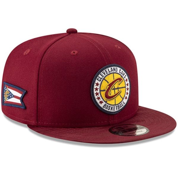 Cleveland Cavaliers New Era 2018 Tip-Off Series Team 9FIFTY Adjustable Hat - Wine