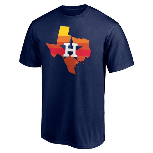 Houston Astros Fanatics Branded Hometown Texas Sunrise T-Shirt - Navy