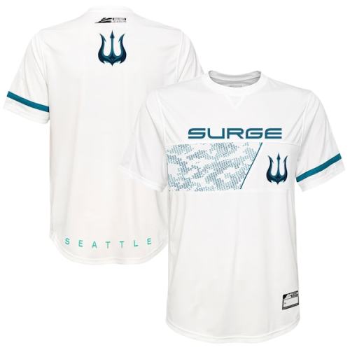 Seattle Surge Primary Authentic Jersey - White