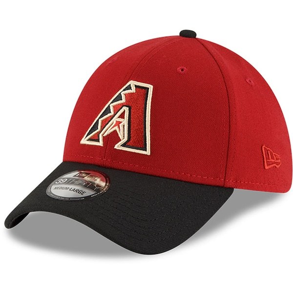 Arizona Diamondbacks New Era Alternate Logo Team Classic 39THIRTY Flex Hat - Red