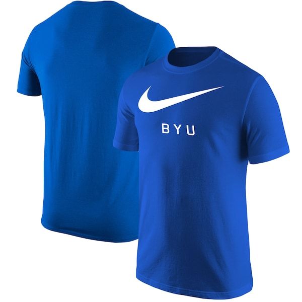 BYU Cougars Nike Big Swoosh T-Shirt - Royal