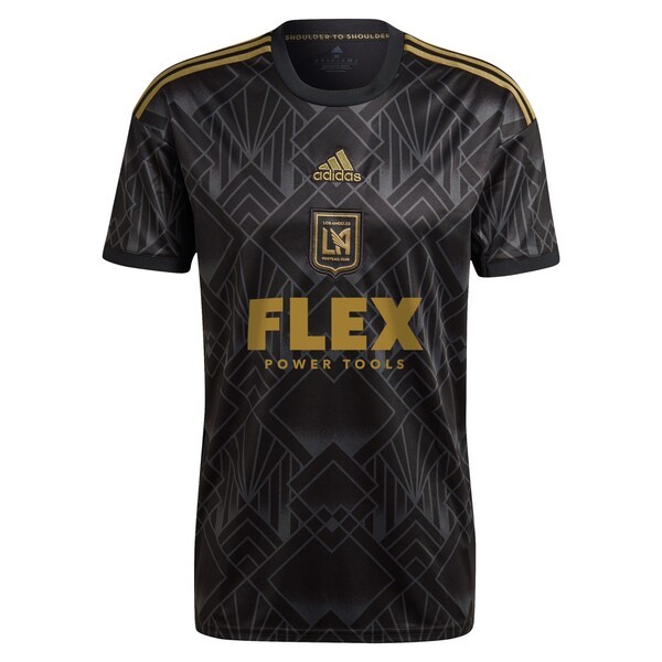 Carlos Vela LAFC adidas 2022 5 Year Anniversary Kit Replica Player Jersey - Black