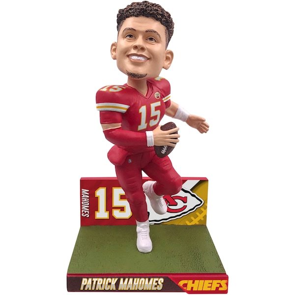 Patrick Mahomes Kansas City Chiefs FOCO Big Ticket Series Bobblehead