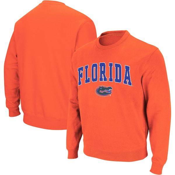 Florida Gators Colosseum Arch & Logo Crew Neck Sweatshirt - Orange