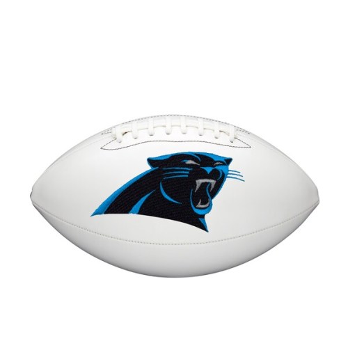 Carolina Panthers Fanatics Authentic Unsigned Wilson White Panel Collectible Football