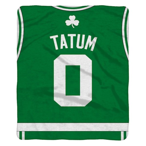 Jayson Tatum Boston Celtics 60'' x 80'' Sleep Squad Throw Blanket