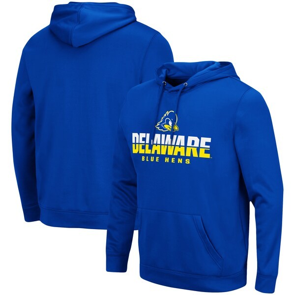 Delaware Fightin' Blue Hens Colosseum Lantern Pullover Hoodie - Royal