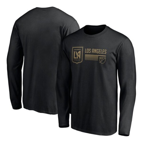 LAFC Fanatics Branded Delivering Victory Long Sleeve T-Shirt - Black