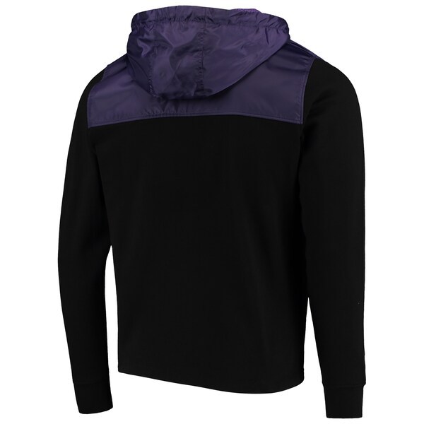 Heroes of the Storm Quarter-Zip Color Block Hoodie - Black