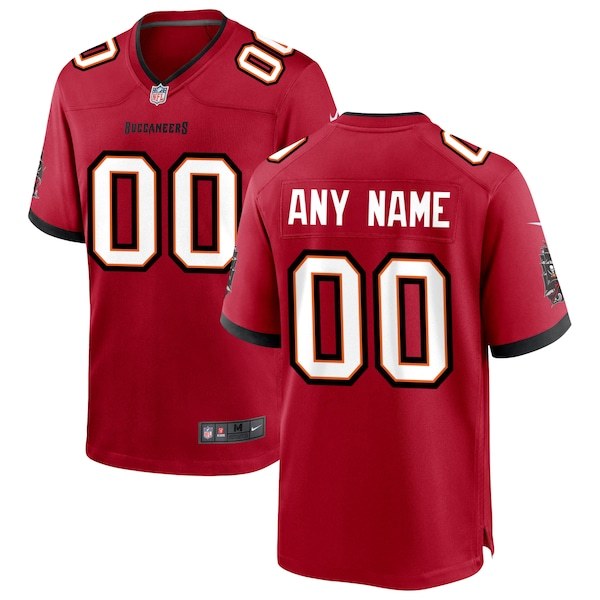 Nike Tampa Bay Buccaneers Custom Game Jersey - Red