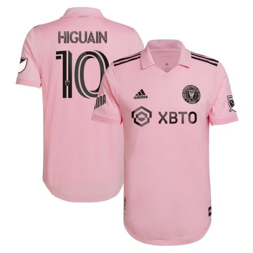 Gonzalo Higuain Inter Miami CF adidas 2022 The Heart Beat Kit Authentic Player Jersey - Pink