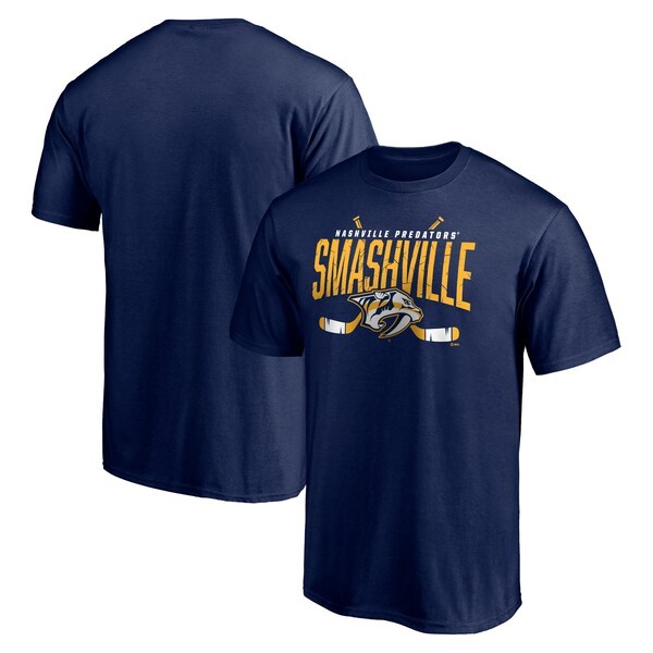 Nashville Predators Fanatics Branded Core Hometown T-Shirt - Navy