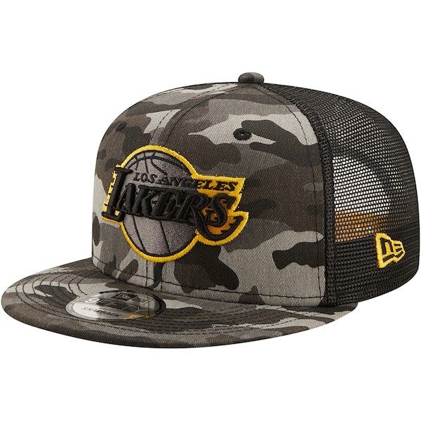 Los Angeles Lakers New Era 9FIFTY Snapback Hat - Camo