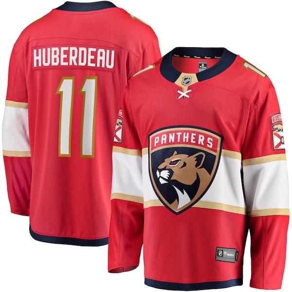 Jonathan Huberdeau Florida Panthers Fanatics Branded Home Premier Breakaway Player Jersey - Red