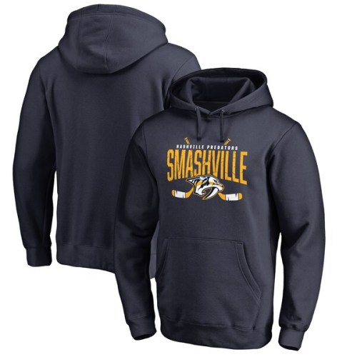Nashville Predators Fanatics Branded Hometown Collection Pullover Hoodie - Navy