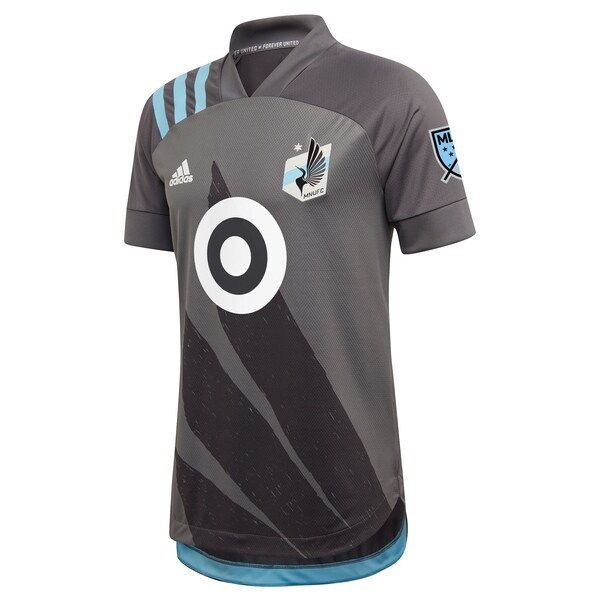 Minnesota United FC adidas 2020 Wing Authentic Jersey - Gray