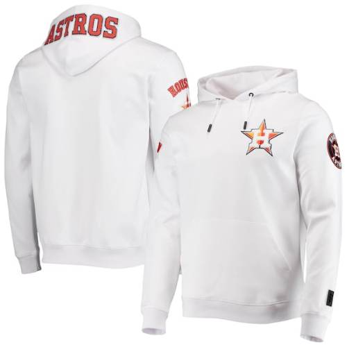 Houston Astros Pro Standard Logo Pullover Hoodie - White