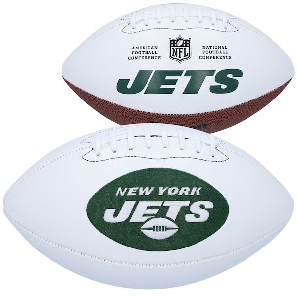 New York Jets Fanatics Authentic Unsigned Wilson White Panel Collectible Football