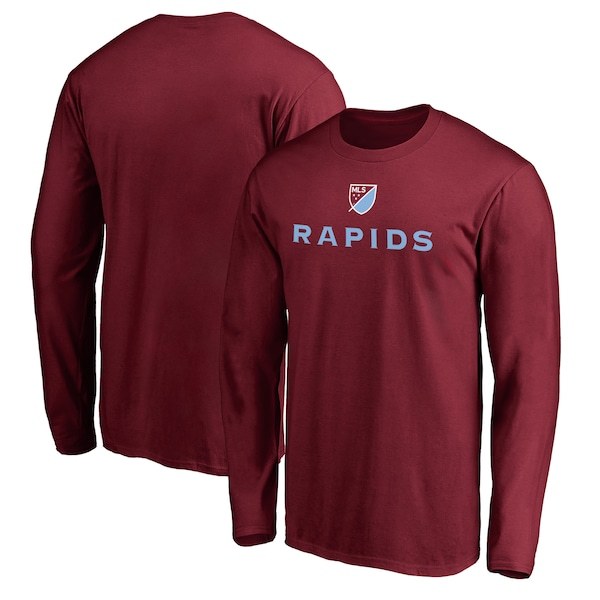 Colorado Rapids Fanatics Branded Shielded Logo Long Sleeve T-Shirt - Burgundy