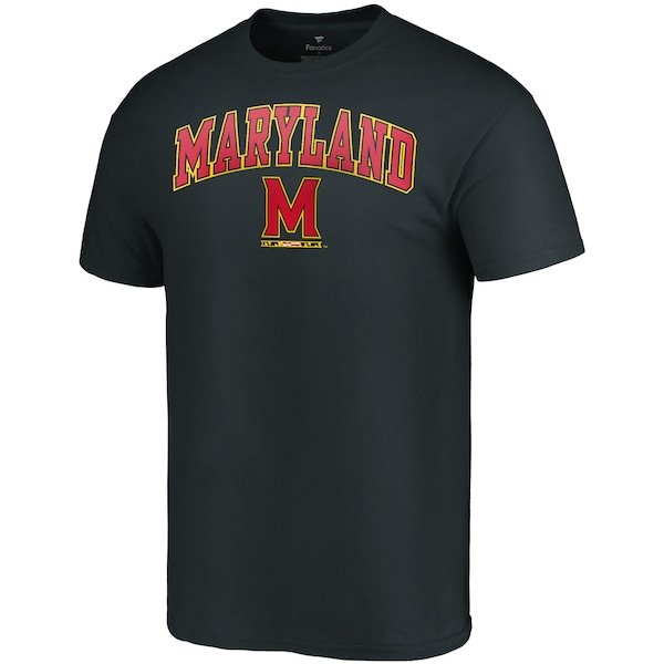 Maryland Terrapins Fanatics Branded Campus T-Shirt - Black
