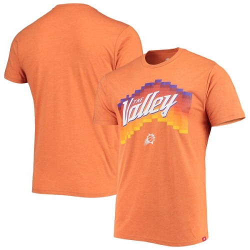 Phoenix Suns Sportiqe The Valley Pixel City Edition Tri-Blend T-Shirt - Orange