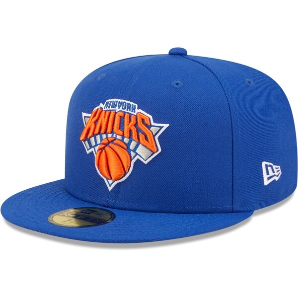 New York Knicks New Era City Side 59FIFTY Fitted Hat - Blue