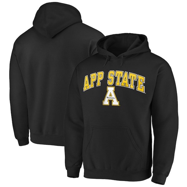 Fanatics Branded Appalachian State Mountaineers Campus Pullover Hoodie - Black