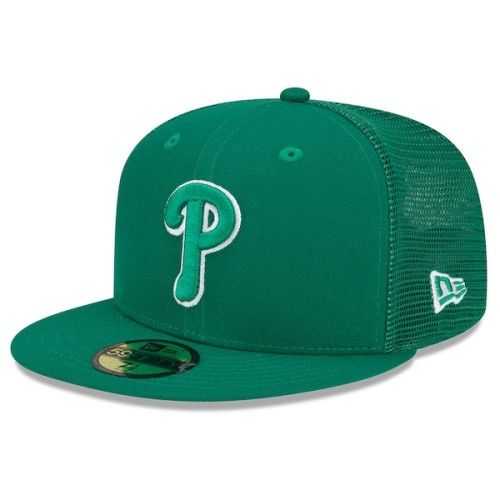 Philadelphia Phillies New Era 2022 St. Patrick's Day On-Field 59FIFTY Fitted Hat - Green