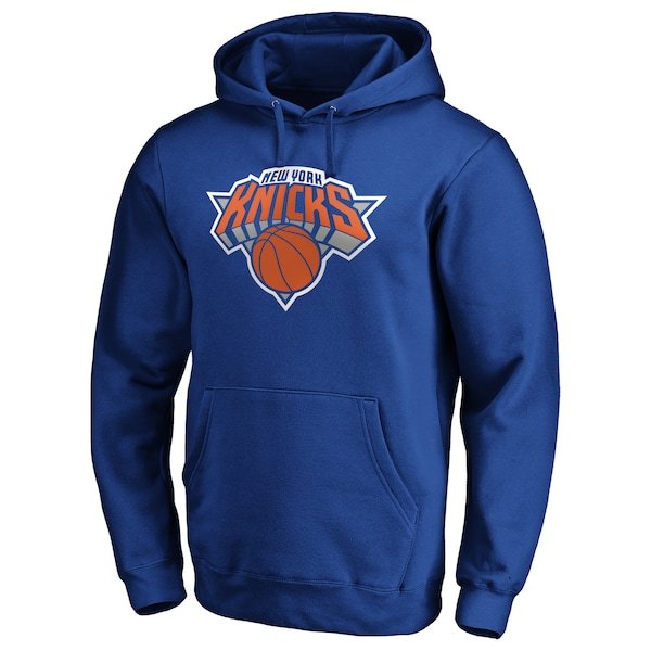RJ Barrett New York Knicks Fanatics Branded Team Playmaker Name & Number Pullover Hoodie - Blue