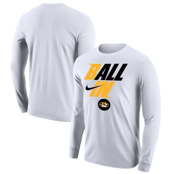 Missouri Tigers Nike Legend Bench Long Sleeve T-Shirt - White