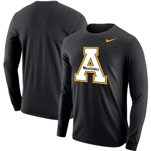 Appalachian State Mountaineers Nike Primary Logo Long Sleeve T-Shirt - Black