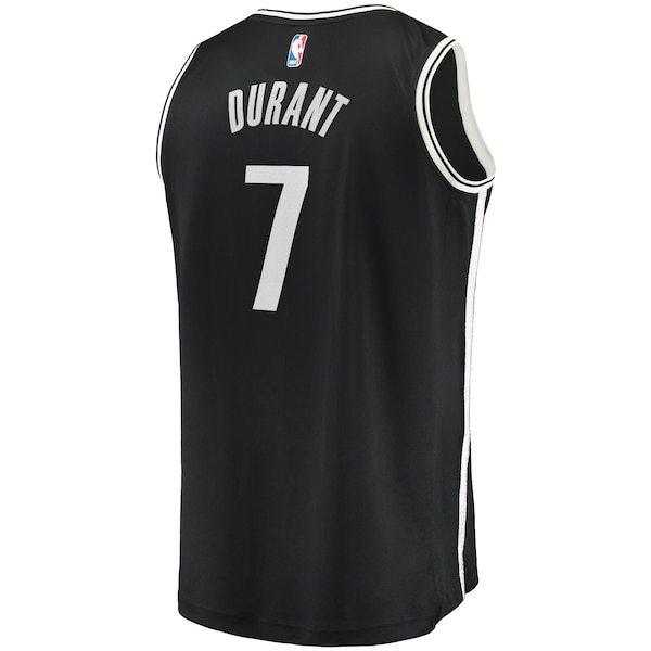 Kevin Durant Brooklyn Nets Fanatics Branded 2019/20 Fast Break Replica Jersey Black - Icon Edition