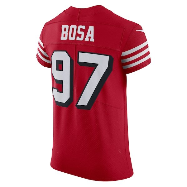 Nick Bosa San Francisco 49ers Nike Alternate Vapor Elite Jersey - Scarlet