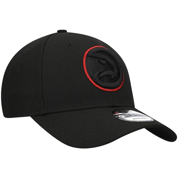 Atlanta Hawks New Era Momentum 9FORTY Snapback Hat - Black