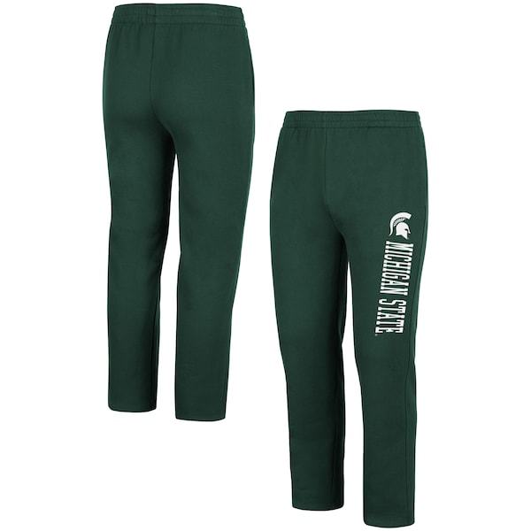 Michigan State Spartans Colosseum Fleece Pants - Green
