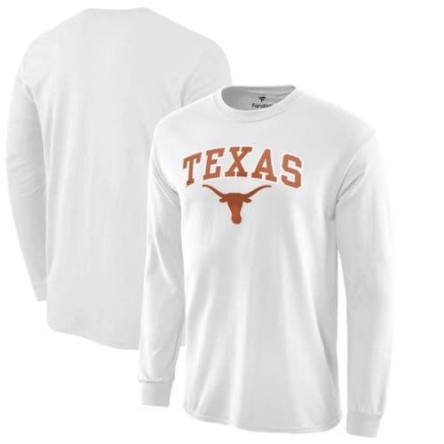 Texas Longhorns Fanatics Branded Campus Long Sleeve T-Shirt - White