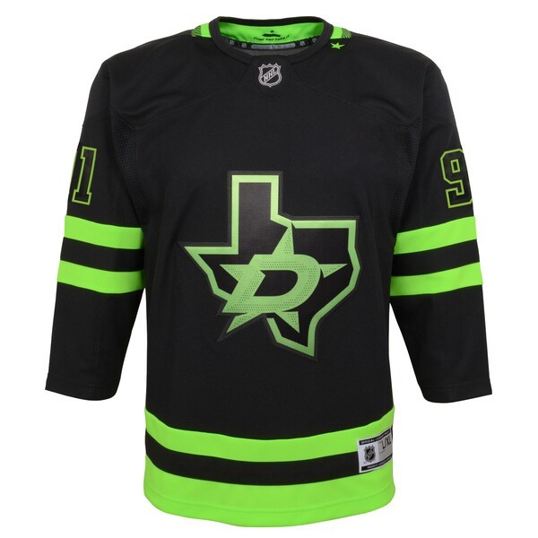 Tyler Seguin Dallas Stars Youth 2020/21 Alternate Premier Player Jersey - Black