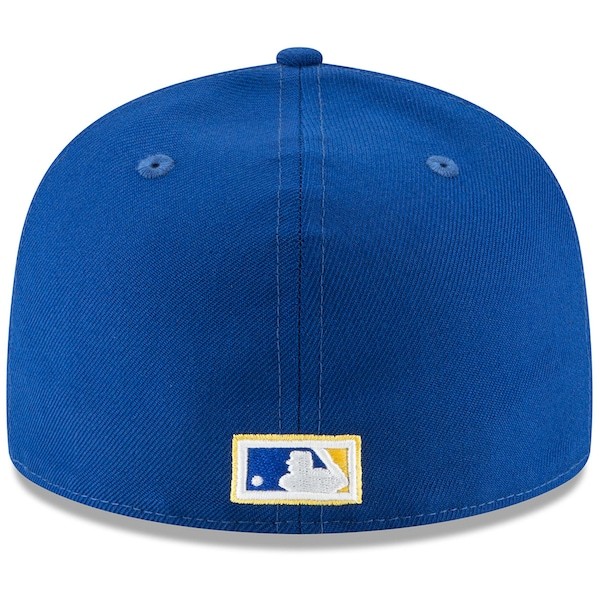 Seattle Mariners New Era Cooperstown Collection Logo 59FIFTY Fitted Hat - Royal