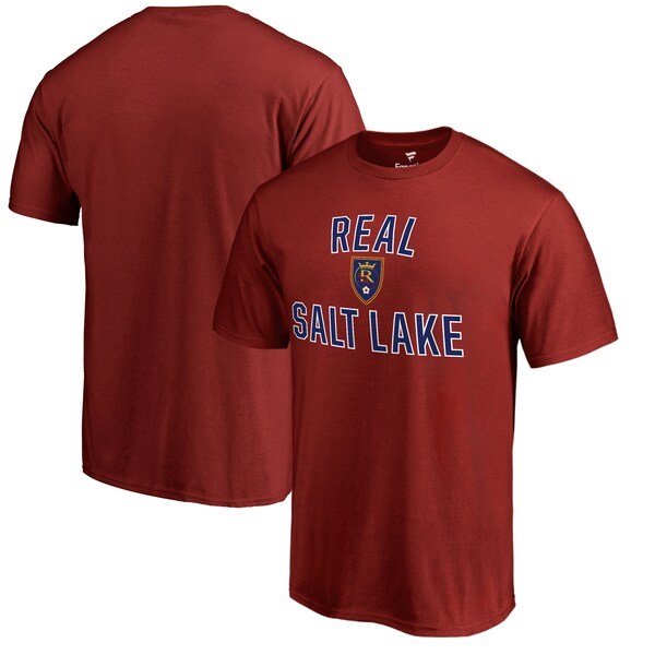 Real Salt Lake Fanatics Branded Victory Arch T-Shirt - Cardinal