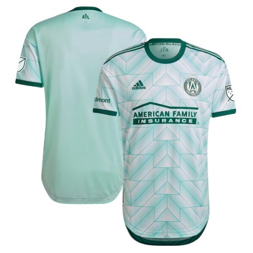 Atlanta United FC adidas 2022 The Forest Kit Authentic Blank Jersey - Mint