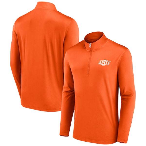 Oklahoma State Cowboys Fanatics Branded Underdog Mindset Quarter-Zip Top - Orange