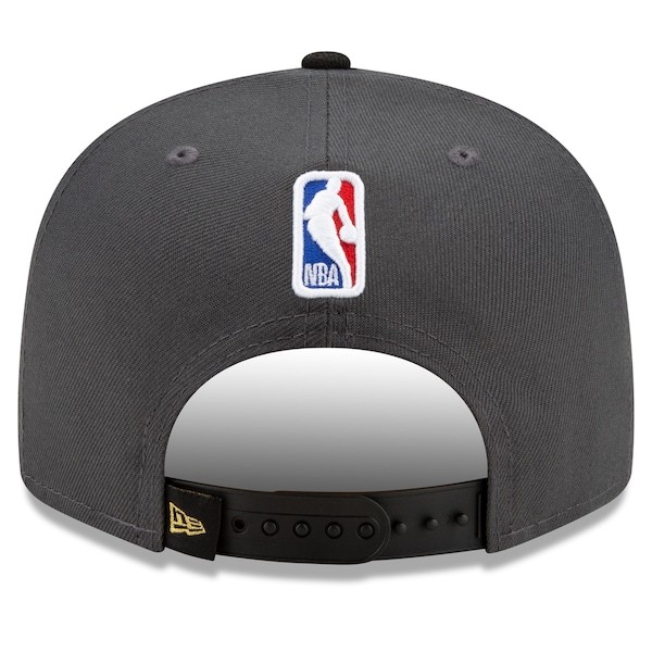 Milwaukee Bucks New Era 2021 NBA Finals Champions Locker Room 9FIFTY Snapback Adjustable Hat - Gray/Black