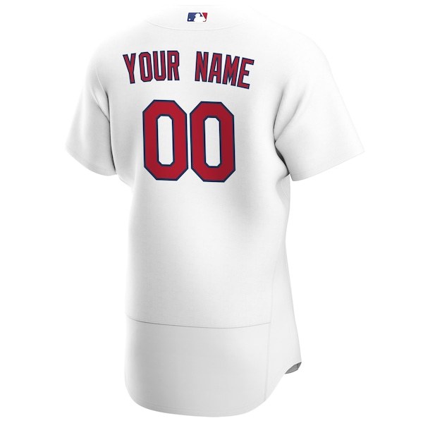 St. Louis Cardinals Nike Home Authentic Custom Jersey - White
