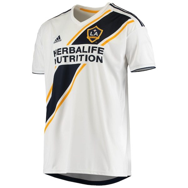 LA Galaxy adidas Replica Home Jersey - White