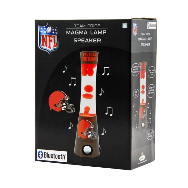 Cleveland Browns Magma Lamp with Bluetooth Speaker