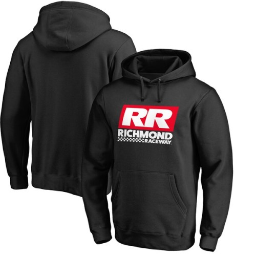 Fanatics Branded Richmond Raceway Stacked Logo Pullover Hoodie - Black
