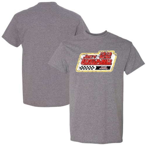 Joey Logano Team Penske Lifestyle T-Shirt - Heathered Gray
