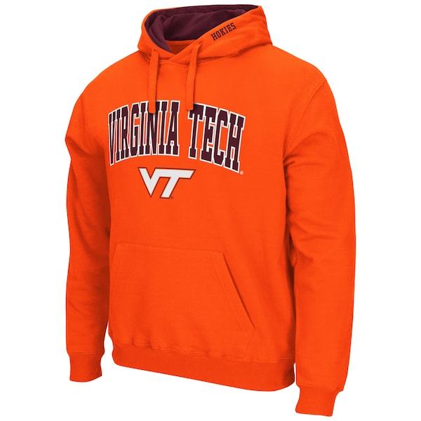 Virginia Tech Hokies Colosseum Arch & Logo 3.0 Pullover Hoodie - Orange